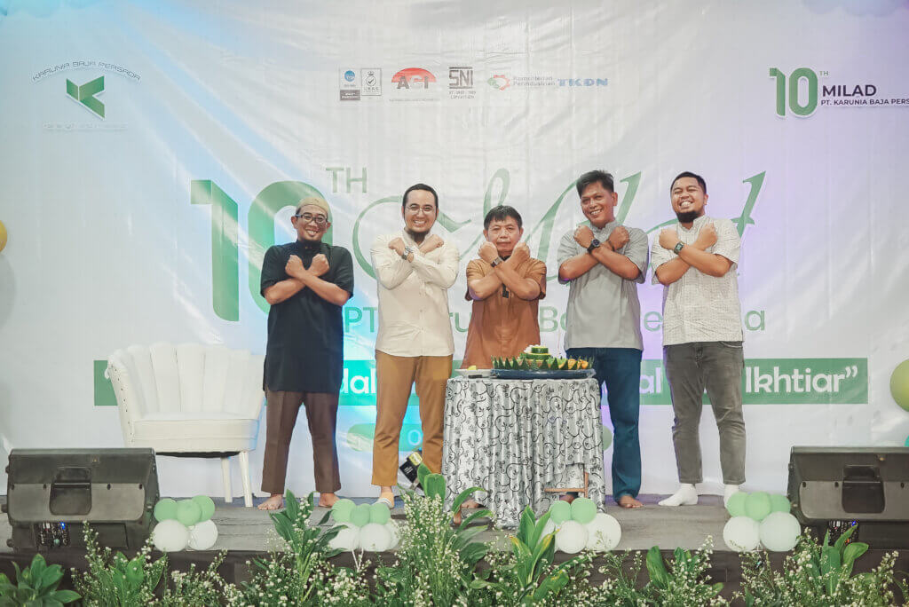 Kemeriahan Ulang Tahun PT karunia Baja Persada ke-10 : Pencapaian adalah Hasil dari Amal dan Ikhtiar dsc01054 1024x684